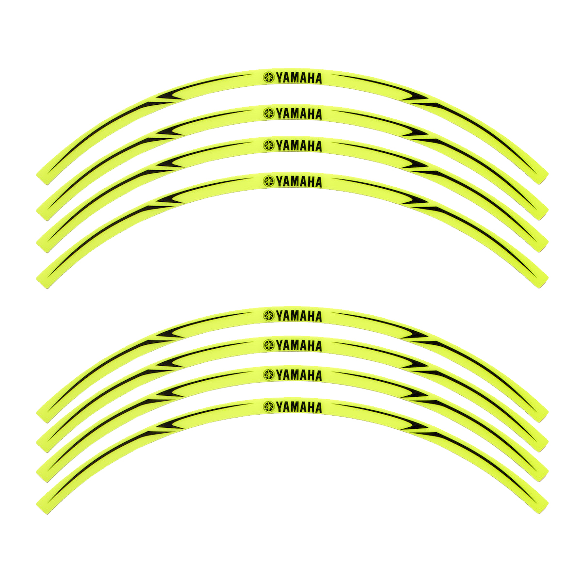 Adhesivo Yamaha RIM (Set) Amarillo