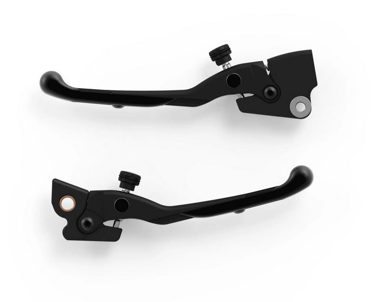 Juego de manetas deportivas RIZOMA para Vespa Primavera/Sprint/Elettrica, negro