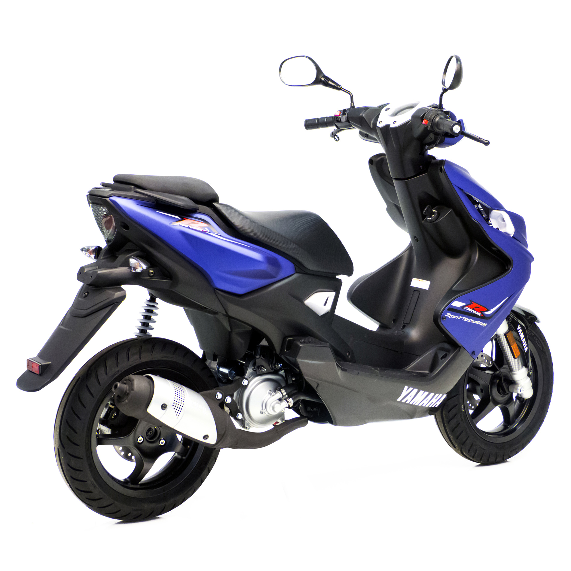 Sistema de escape LeoVince Touring, acero para Yamaha Aerox 50