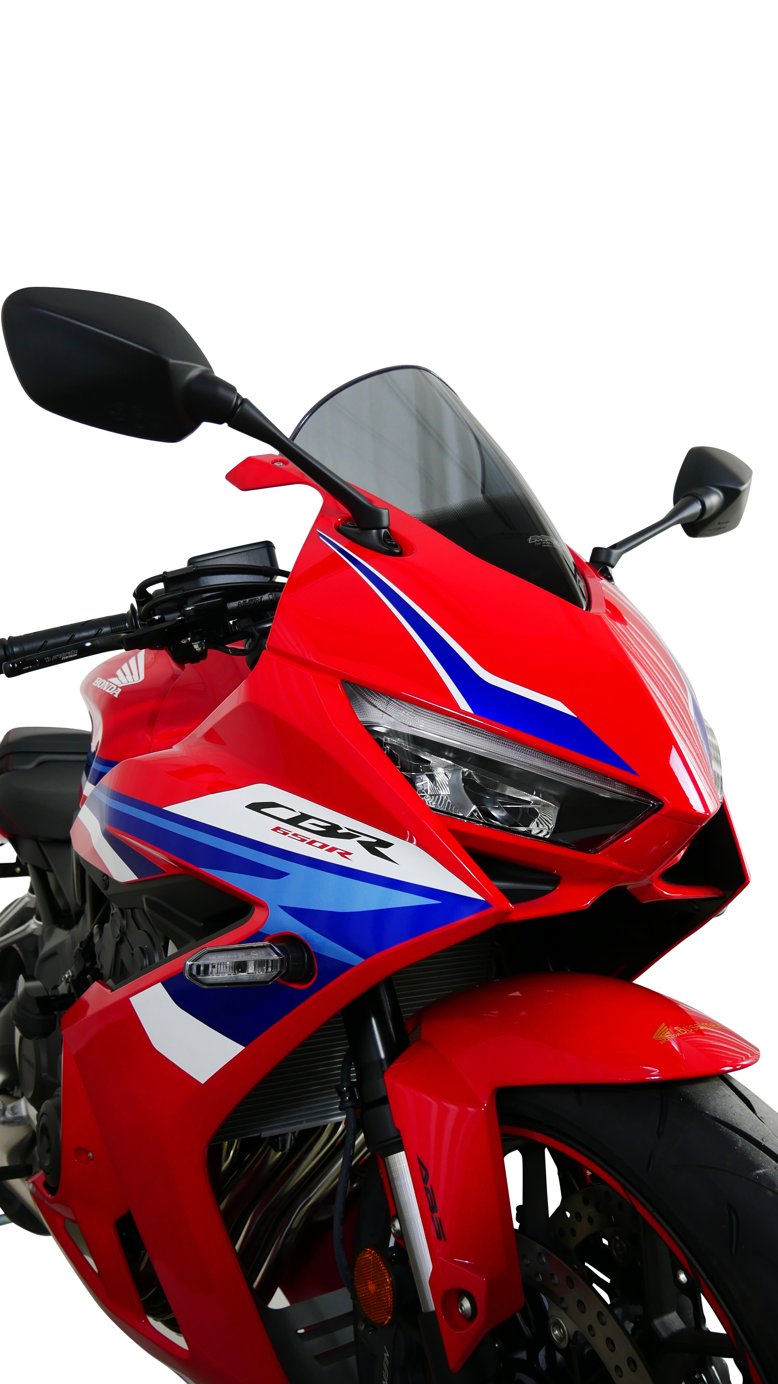 Parabrisas de competición MRA "R" gris humo para Honda CBR 650 R 2024-