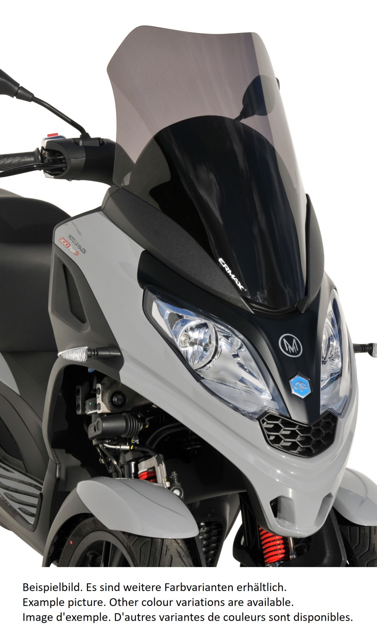 Parabrisas ERMAX Sport Touring para Piaggio MP3 300 / SPORT HPE (19-), tintado