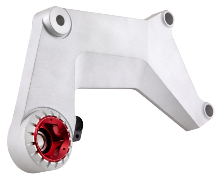 Brazo oscilante para escape de competición, trasero para Vespa GTS/GTS Super/GTV 125-300cc con ABS, plata