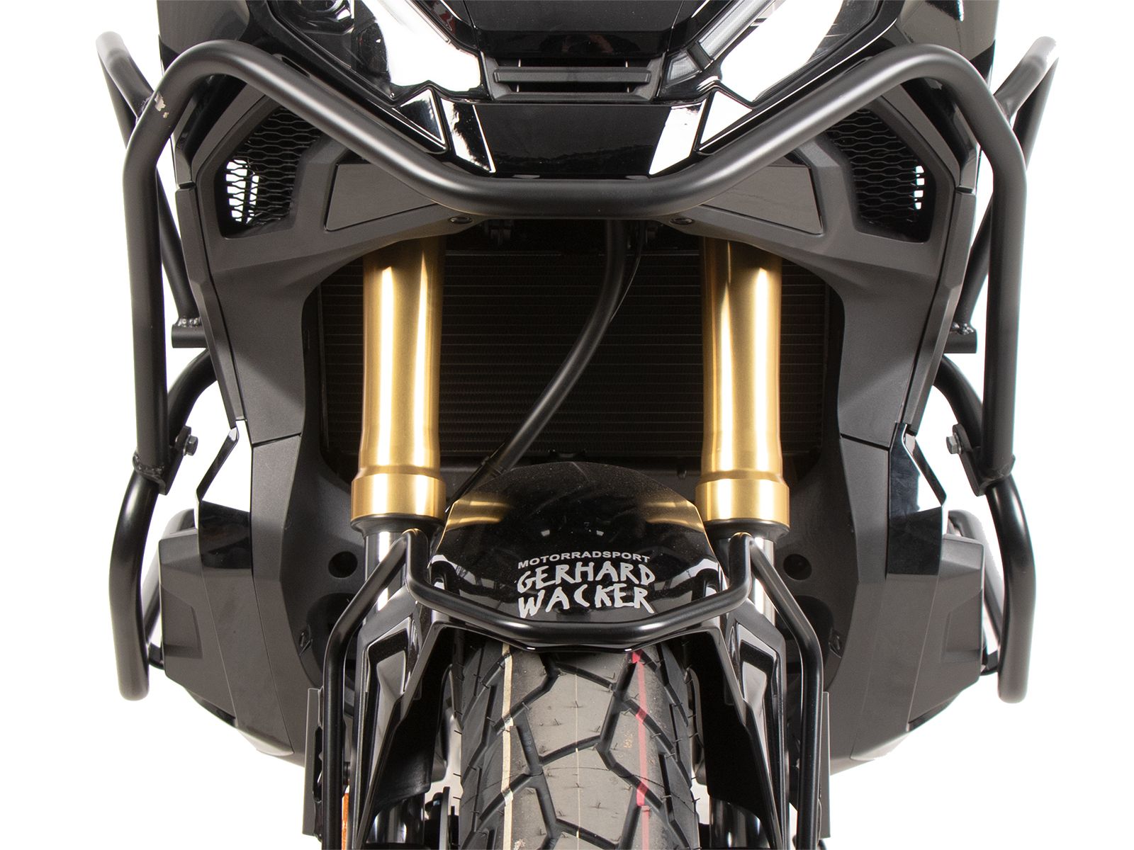 Barra de protección delantera negra para Honda X-ADV (25- ) Hepco & Becker