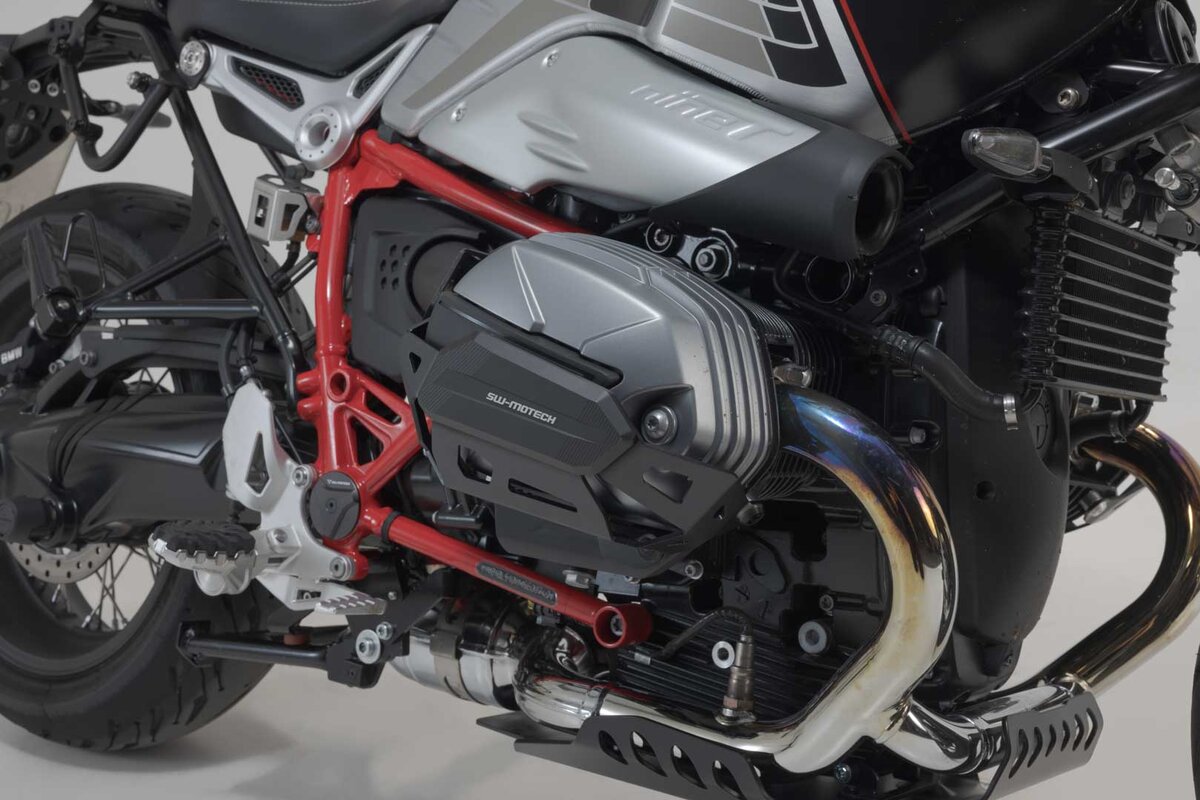 Protector de cilindro SW-Motech negro para BMW R 12 G/S (25-)