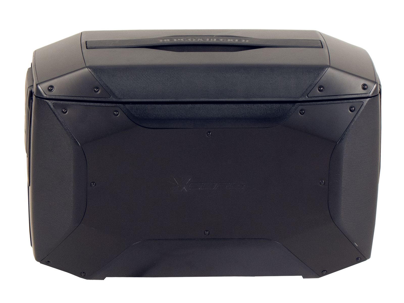 Funda lateral Xcore negra para soporte C-Bow Hepco & Becker