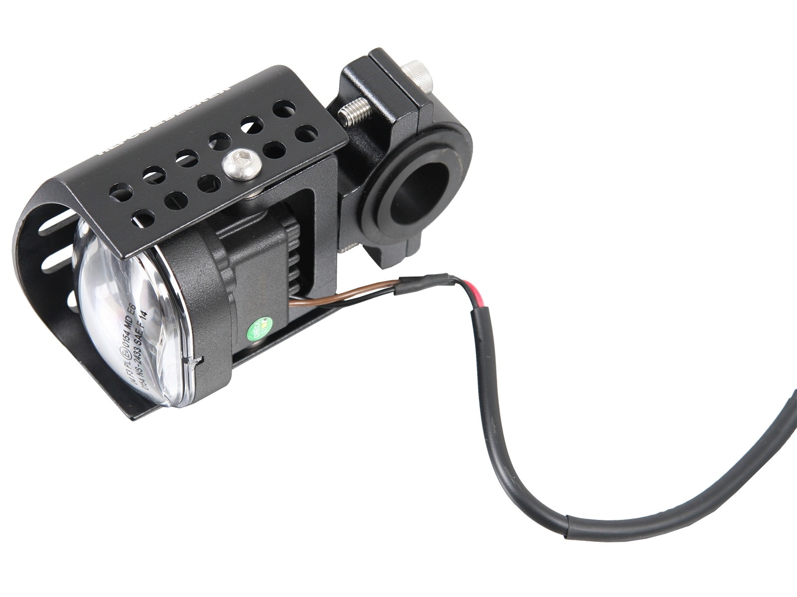 Faros auxiliares LED (juego) incl. juego de montaje universal para BMW F 850 GS (Bj.18-) Original Hepco