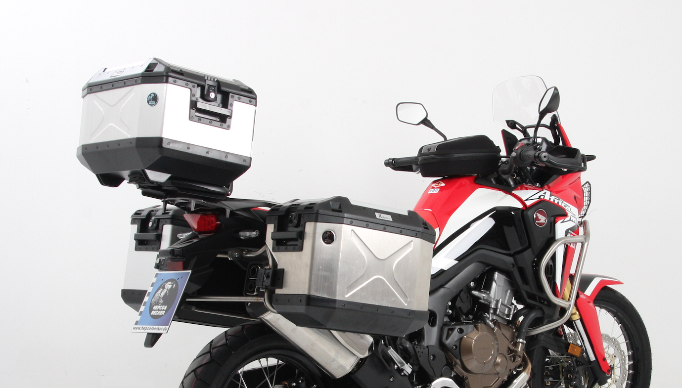 Portaequipajes Alurack top case para portaequipajes original para Honda CRF 1000 Africa Twin (18-19)