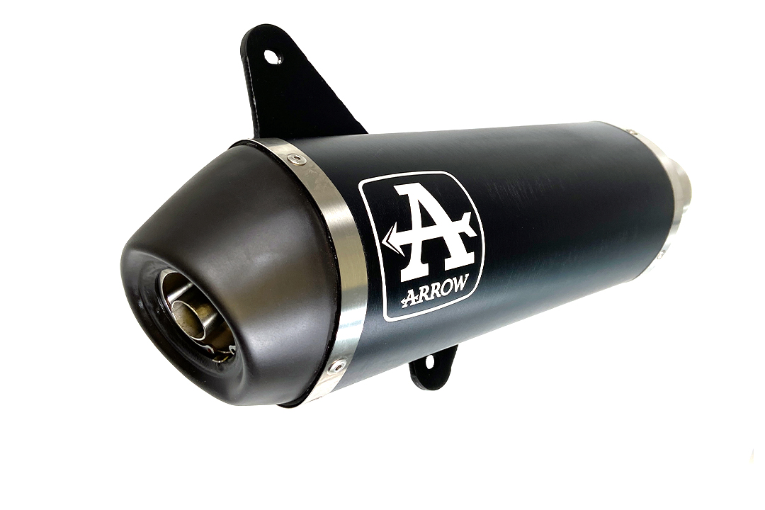 ARROW Auspuff DARK URBAN für Piaggio Vespa GTS300 Modelljahr 2021- , GTV300 2023-