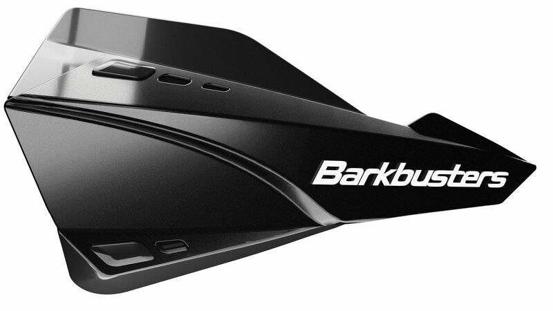 Conjunto guardamanos Barkbusters Sabre montaje universal negro sobre negro