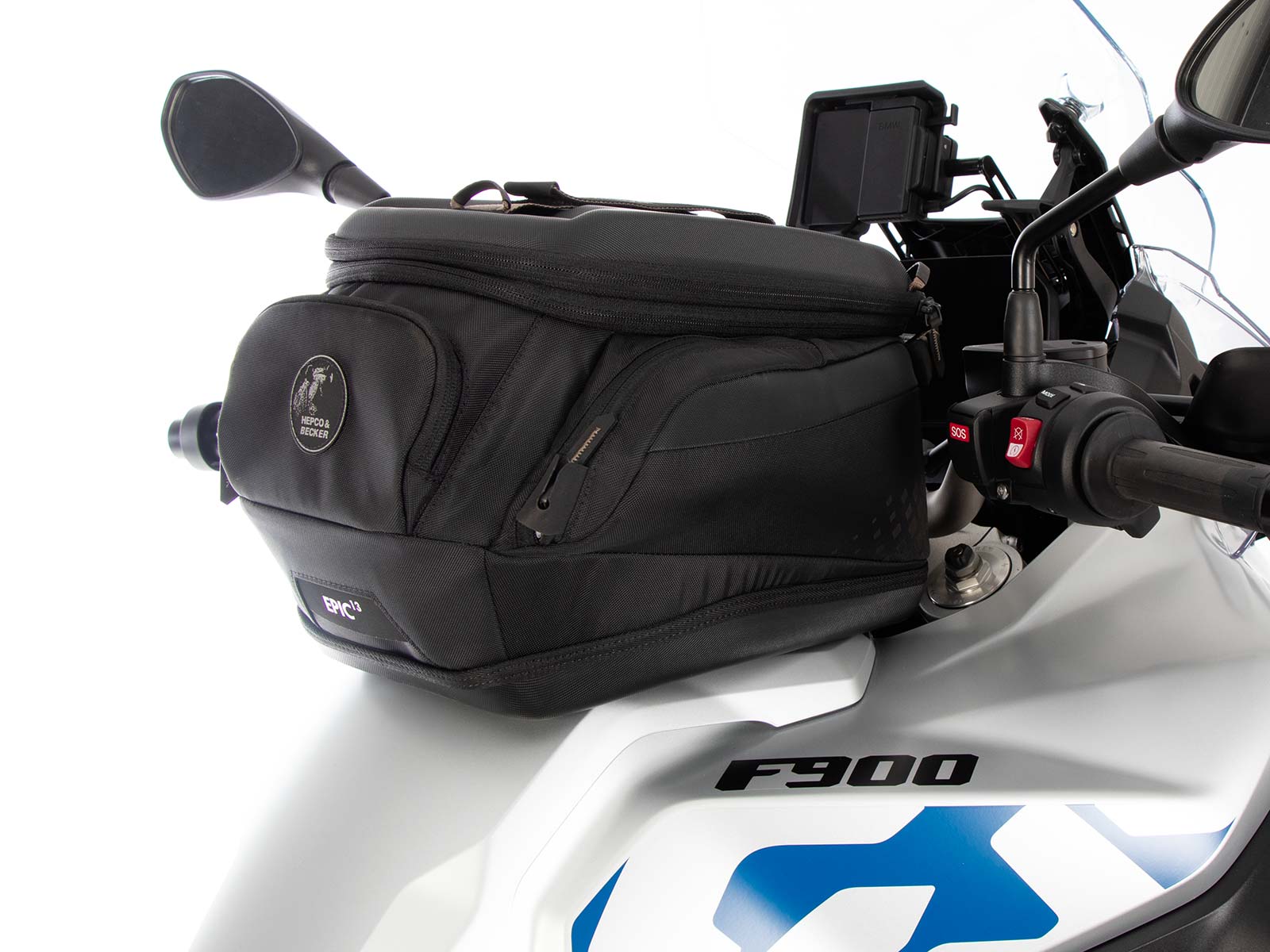 Anilla de depósito básica incl. unidad de cierre de la bolsa de depósito para BMW F 900 GS Adventure (24-)