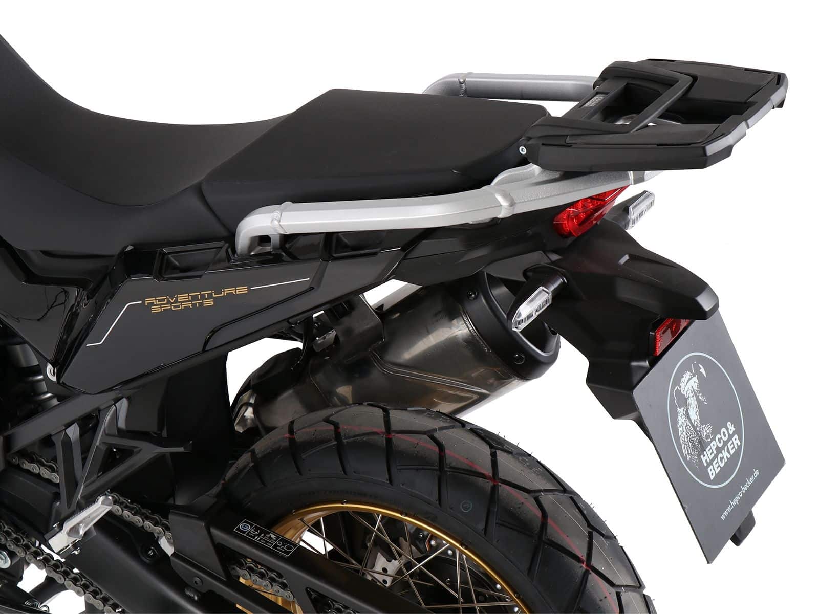 Portamaletas Easyrack negro para Honda CRF 1100 Africa Twin Adventure Sports (24-) Hepco & Becker