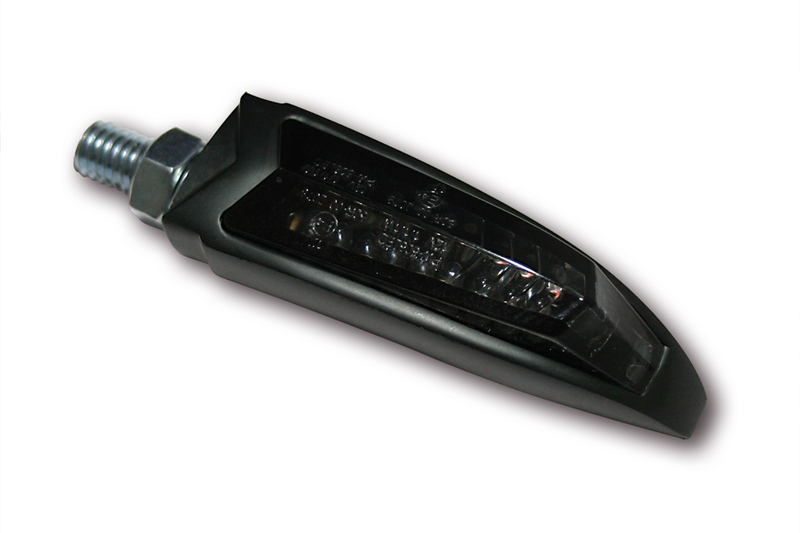 HIGHSIDER pro Arco LED indicador/luz de posición negro/tono 2en1, homologado E (par)