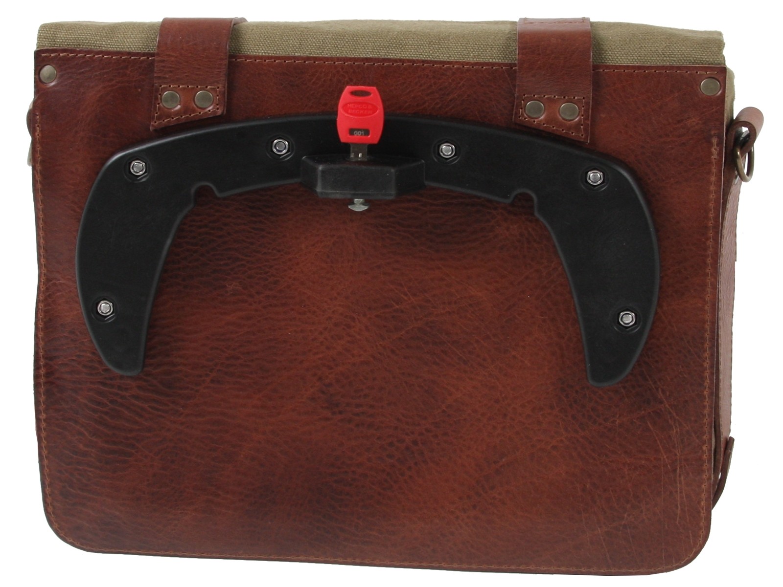 Bolsa de mensajero LEGACY L verde para transportín C-Bow Hepco & Becker