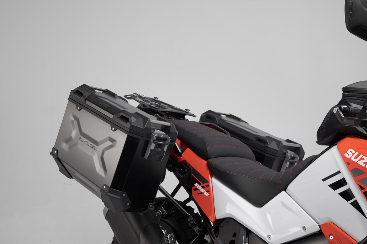 TRAX ADV sistema de maletas de aluminio negro Suzuki V-Strom 1050 /XT (19-21), WEF0-Copy