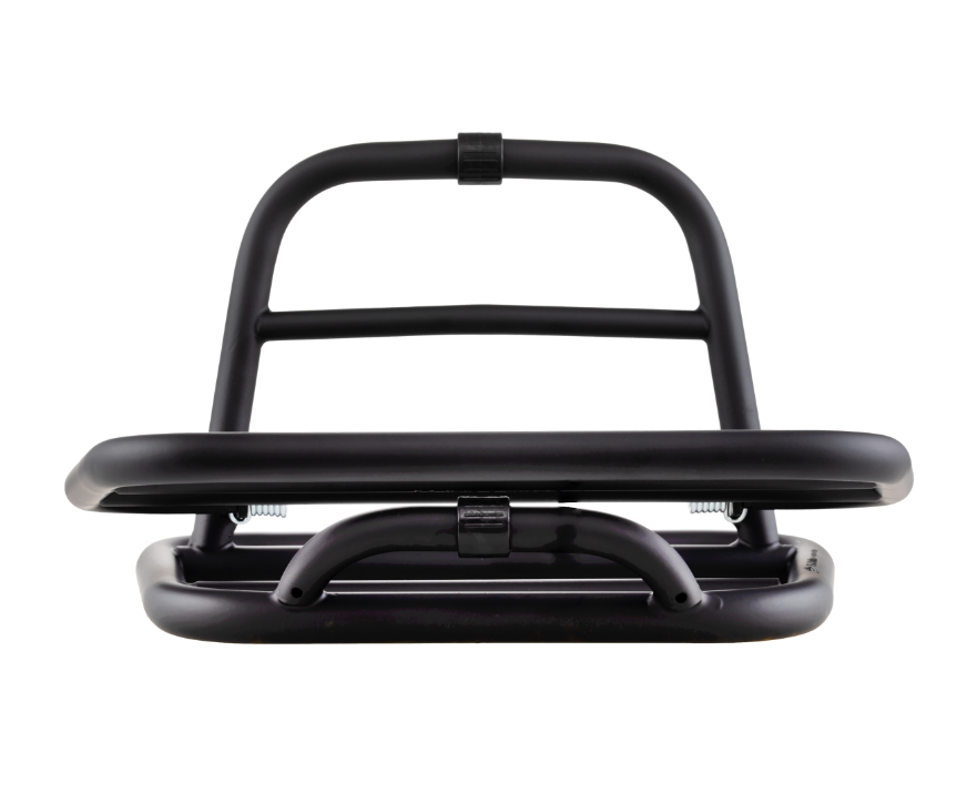 Portaequipajes trasero para Vespa 946 3V es decir 125cc, plegable, negro mate