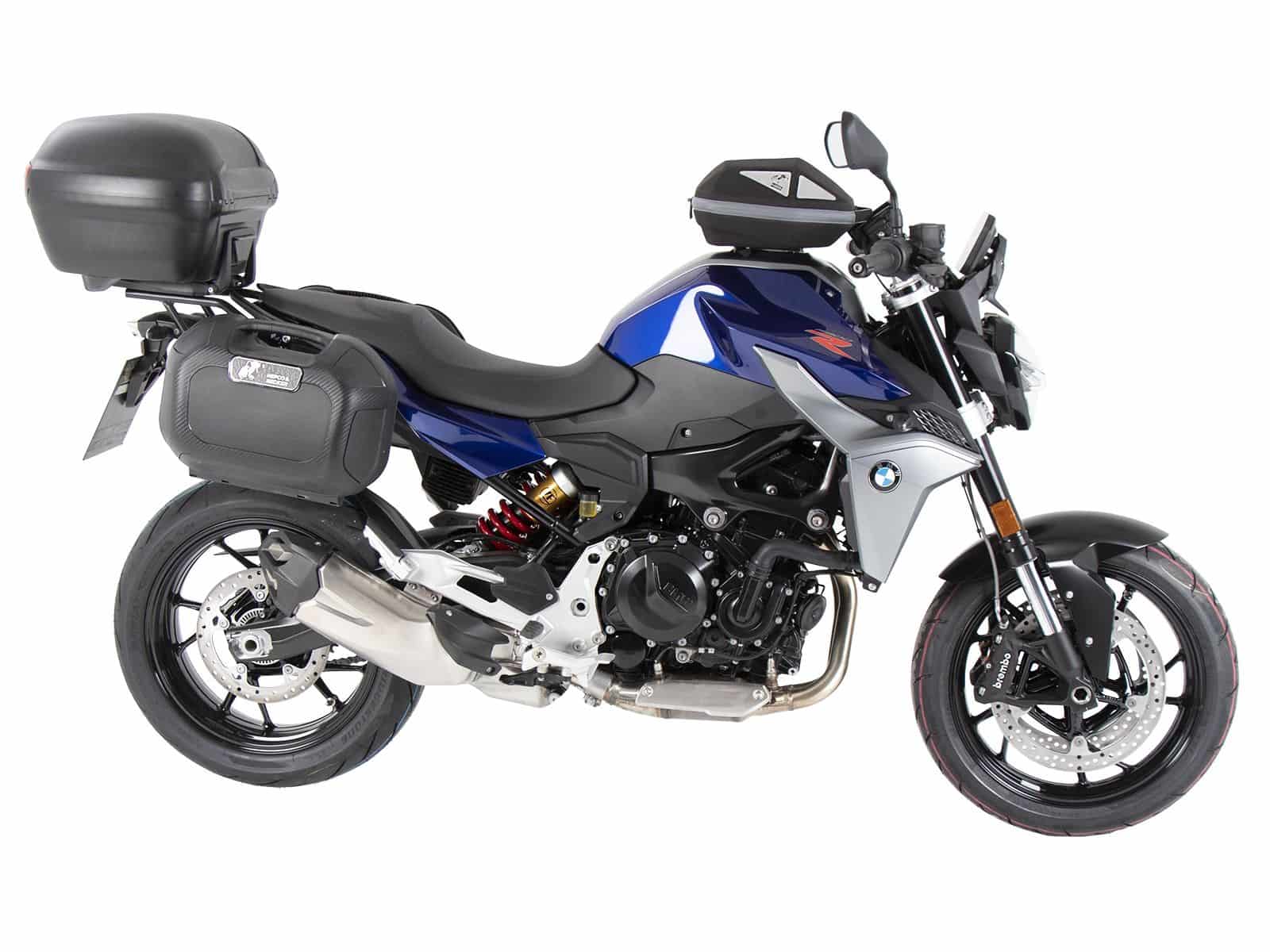 Alurack portamaletas superior para portaequipajes original para BMW F 900 XR (20-24) Hepco & Becker