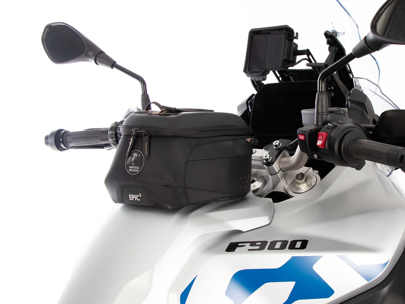 Anilla de depósito básica incl. unidad de cierre de la bolsa de depósito para BMW F 900 GS Adventure (24-)