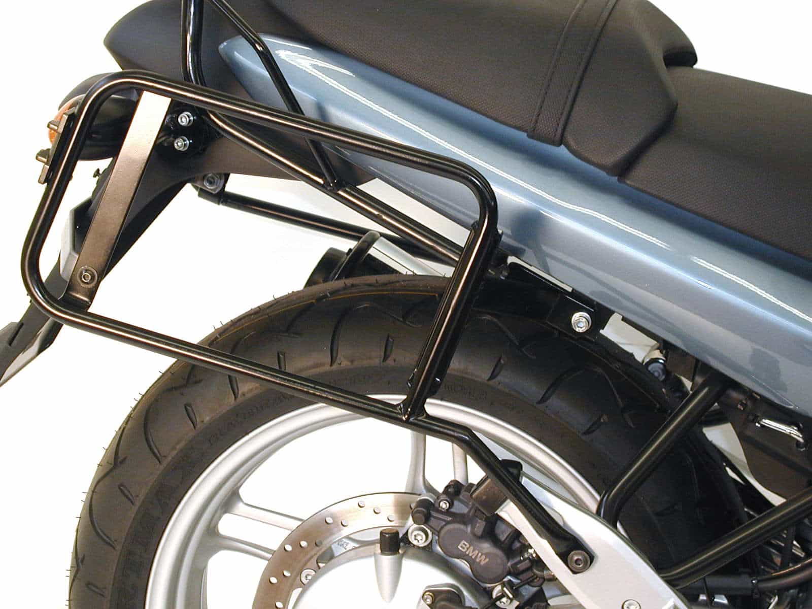 Portamaletas lateral fijo negro para BMW R 850 R (03-06)/R 1150 R (00-06) Hepco & Becker