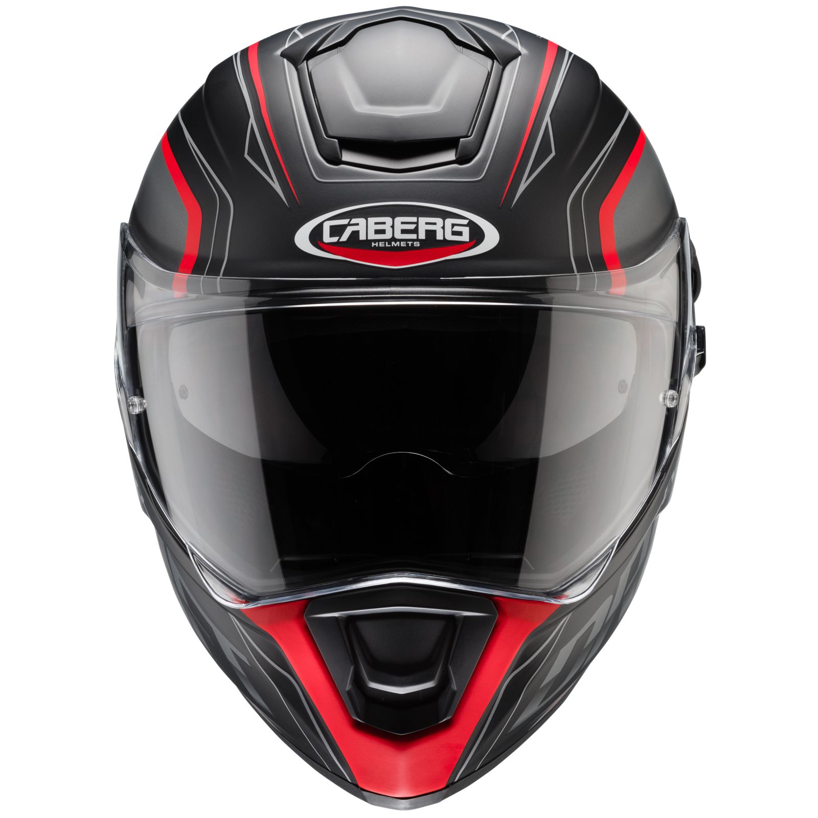 Casco Caberg Drift Evo Integra, negro mate/gris-rojo