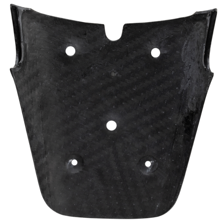 Soporte de matrícula trasero para Vespa GTS/GTS Super/GTV 125-300cc, Carbono