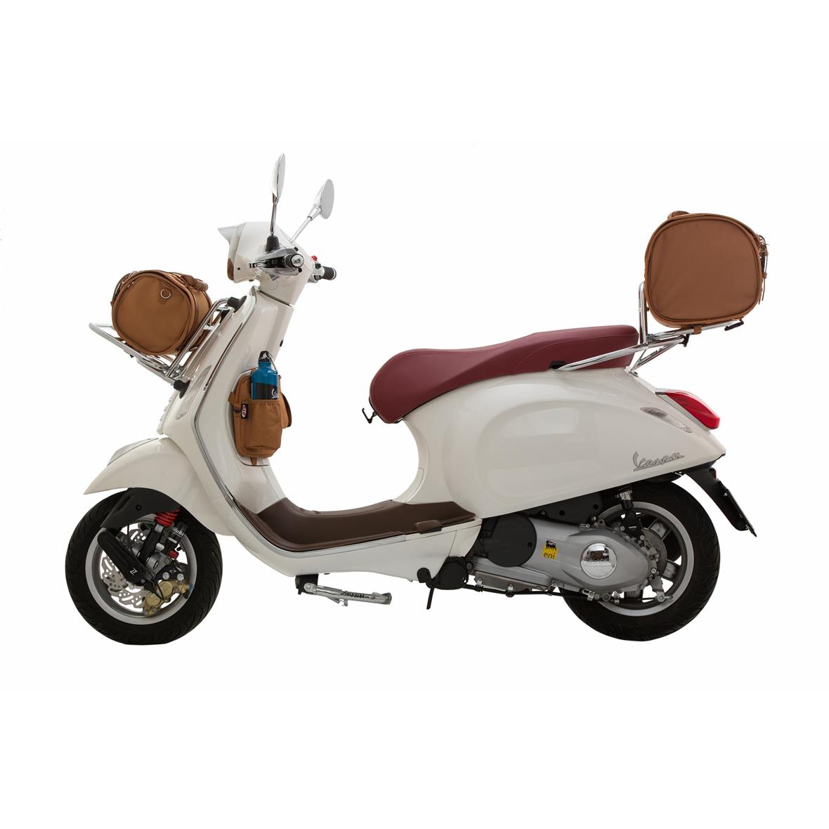 Bolsa "Classic" para Vespa - marrón, nylon