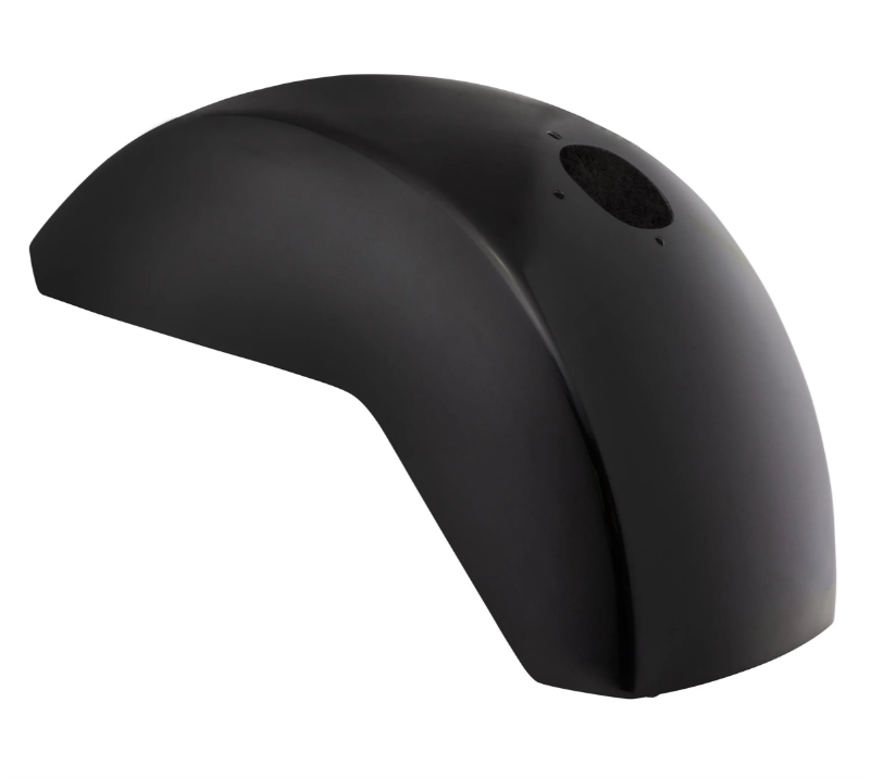Guardabarros EVO II para Vespa PX 80-200ccm, GRP, negro
