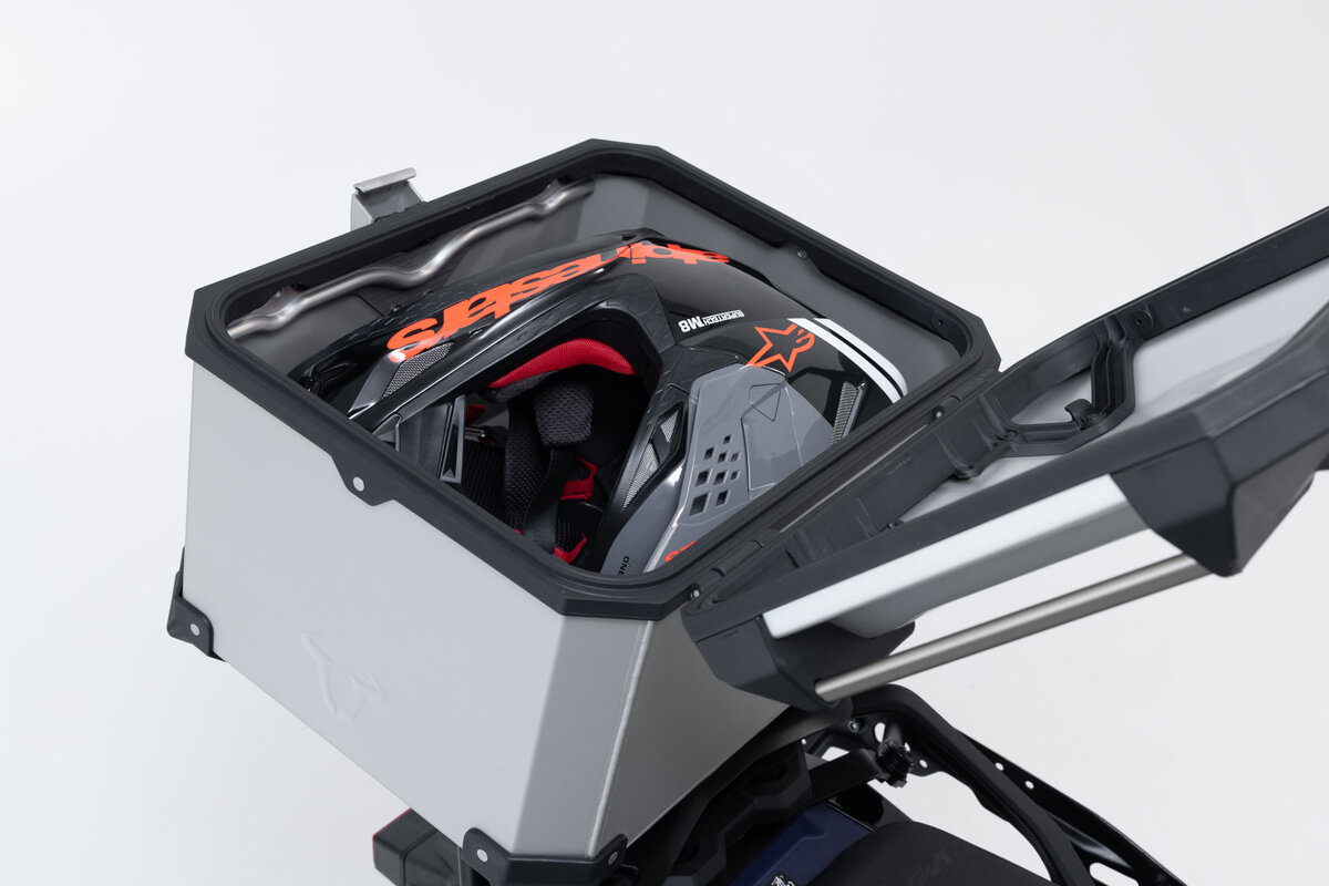 SW-Motech TRAX ADV sistema de baúl 38L plata para Honda XL 750 Transalp (23-) SW Motech