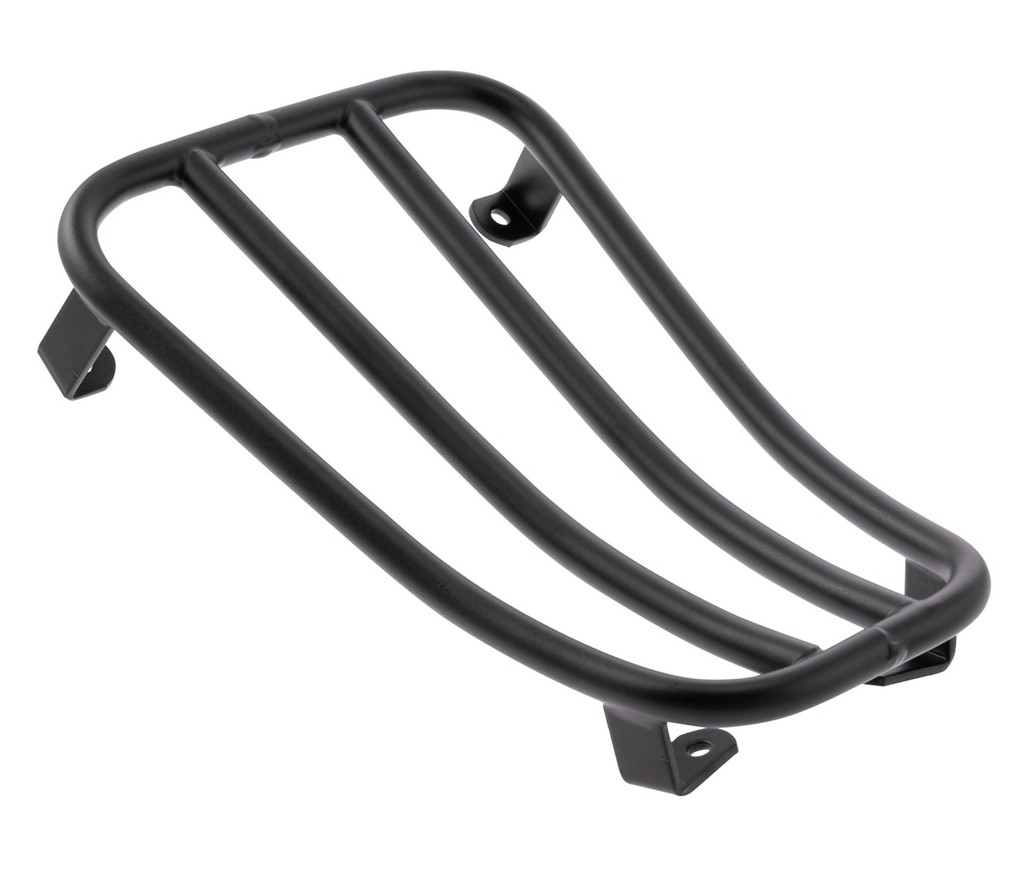 Portaequipajes de paso para Vespa GTS/GTS Super/GTV/GT 60/GT L 125-300cc 4T LC, negro mate