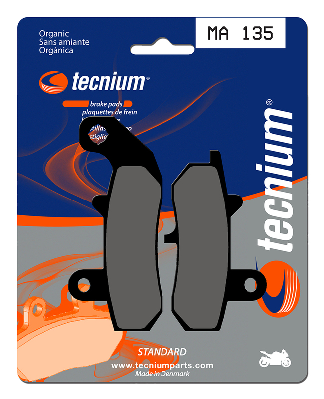 Pastillas de Freno Tecnium Street Orgánicas - MA135