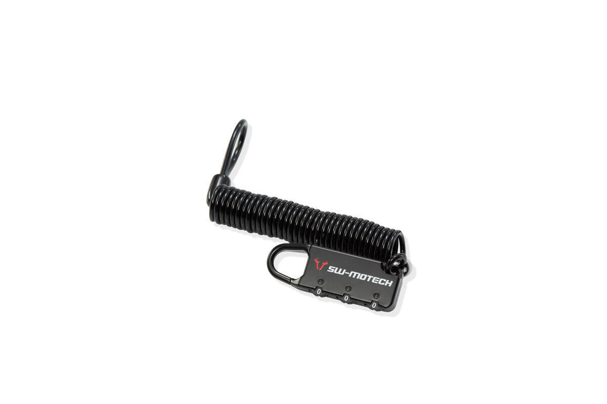 Candado de cable para bolsa de moto SW-Motech