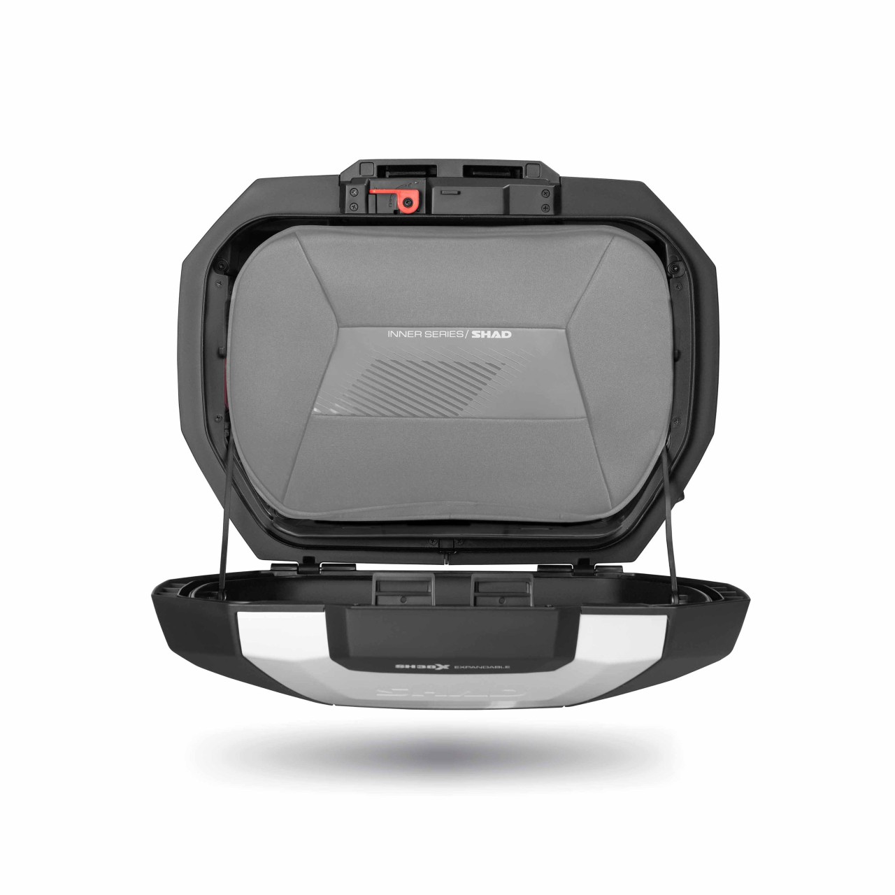 Juego de maletas laterales Shad SH38X ampliables, negro/aluminio, 38 l