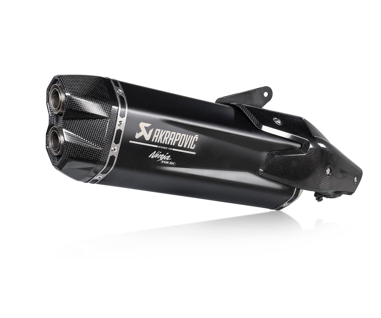 Escape deportivo Akrapovic de titanio para Kawasaki Ninja H2 SX /SE (22-)