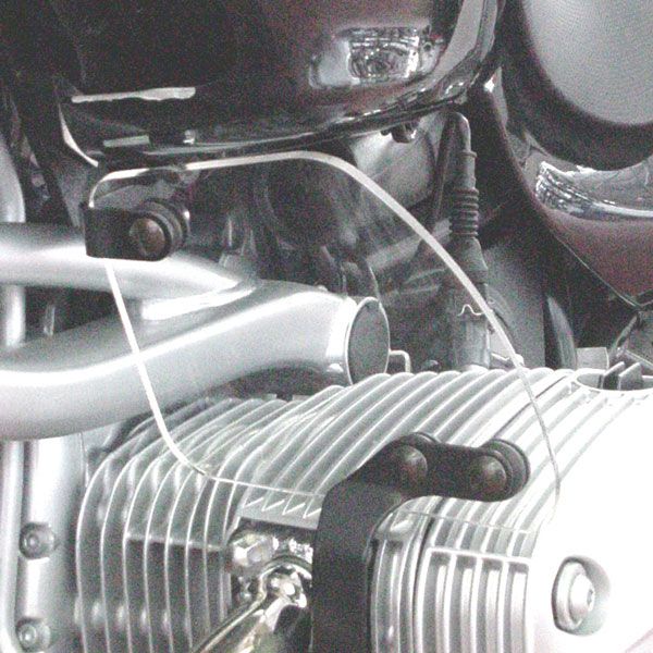 Protectores de piernas para BMW R 1150 R /Rockster(99-06), par, humo claro