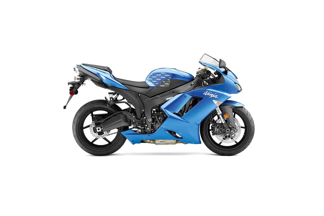 Stompgrip híbrido Volcano para Kawasaki ZX6R 2007-08