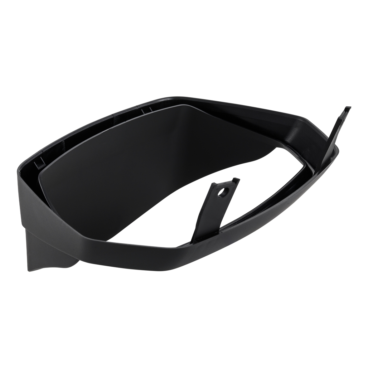 Aro de lámpara negro mate con pantalla para Vespa Sprint 50-150cc ('18-)