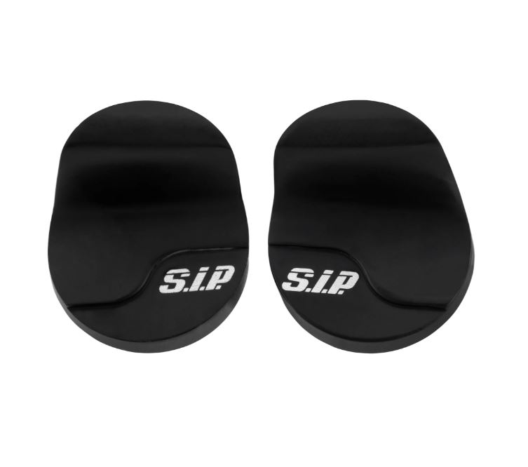 Tapa del orificio del espejo izquierda y derecha para Vespa Primavera/Sprint/Elettrica 50-150cc, negro mate
