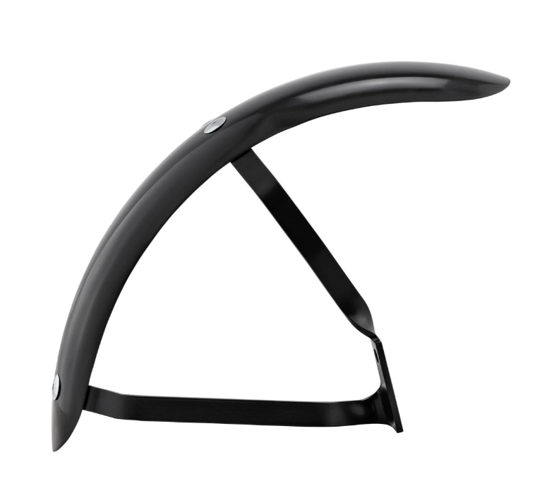 Guardabarros Garelli Race EVO II para Vespa PX 80-200ccm, GRP, negro
