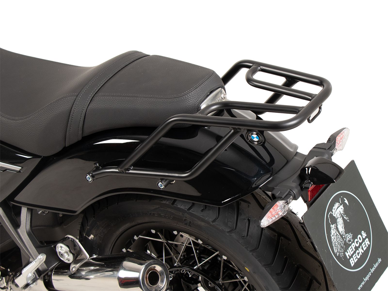 Portaequipajes tubular negro para BMW R 12 (24-) Hepco & Becker