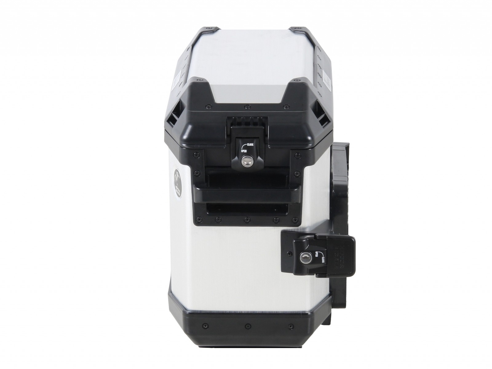 Maleta lateral Alu Xplorer 30 plata Hepco & Becker