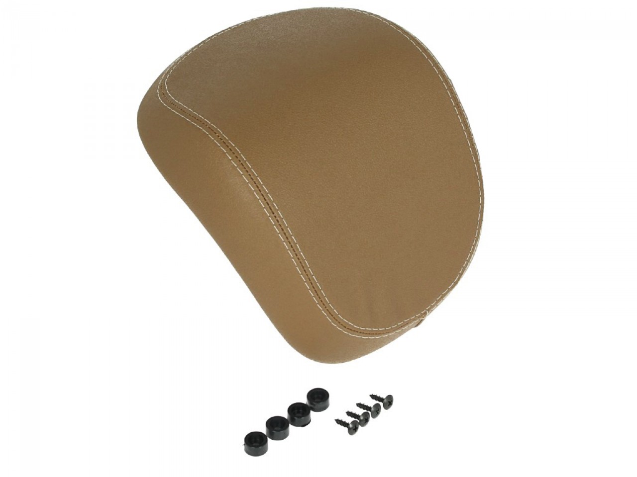 Kit baúl 32L nero cosmo (98/A), respaldo beige para Vespa Sprint / Primavera