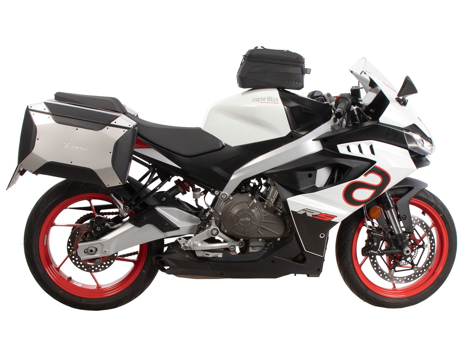 Soporte lateral C-Bow negro para Aprilia RS 457 (24-) Hepco & Becker