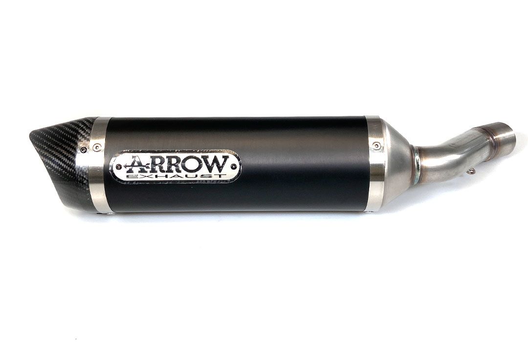 Escape ARROW DARK THUNDER aluminio negro para Honda CB600F 2007-2013