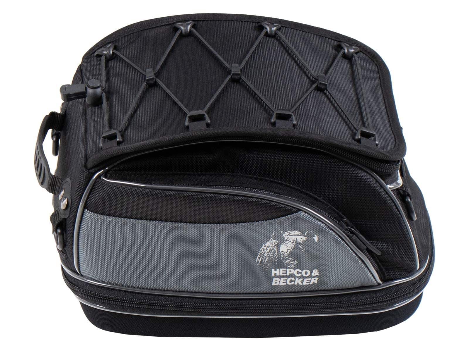 Bolsa trasera Street Basic negra para Sportracks y Smartraks Hepco & Becker