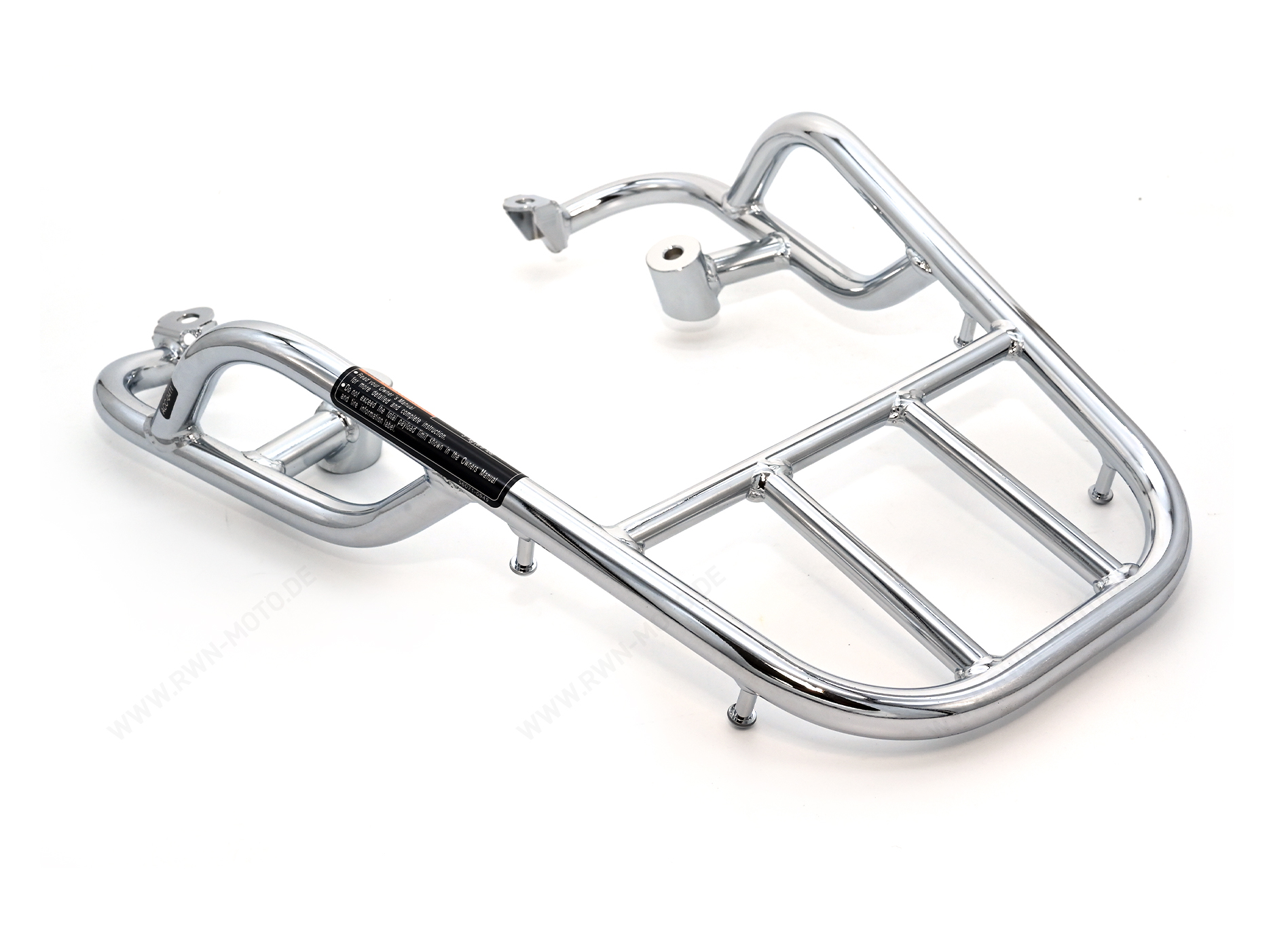 Portaequipajes cromado para Kawasaki W 230 (25-) Original