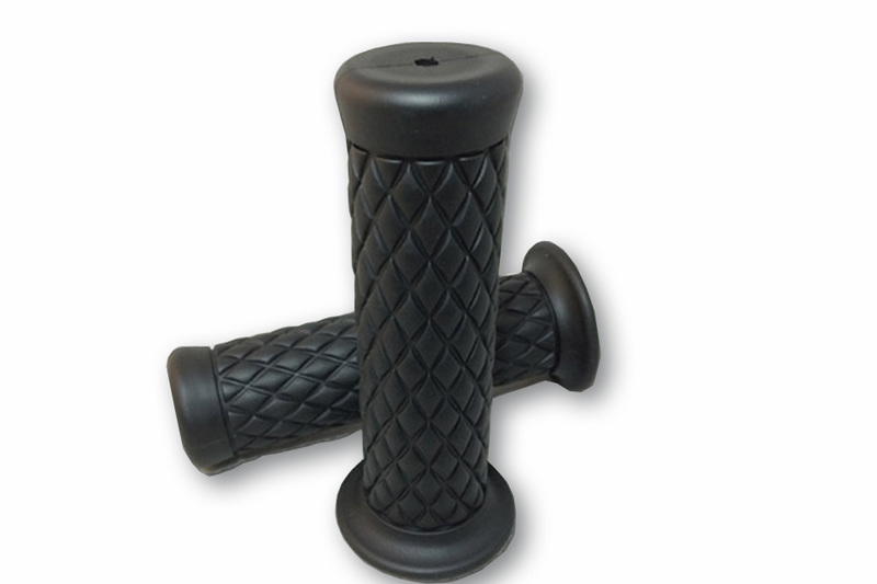 HIGHSIDER smart Goma de agarre personalizada estilo diamante negro 1 pulgada (par)