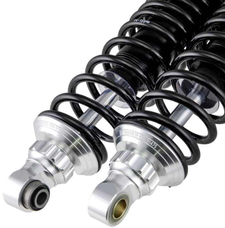 Amortiguador trasero para Vespa GTS/GTS Super/GTV/GT 60/GT/GT L 125-300cc, plata