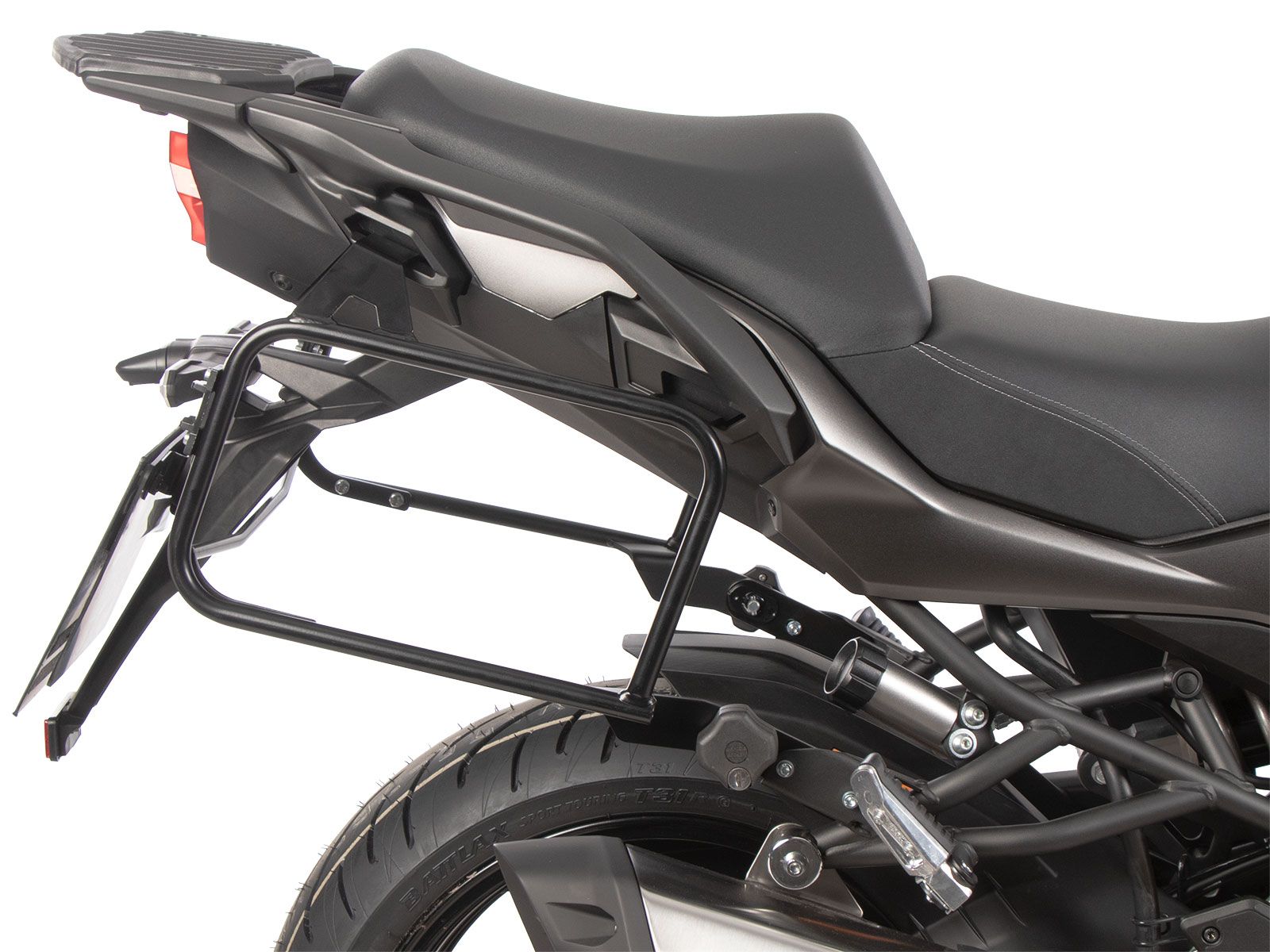 Portamaletas lateral Lock-it extraíble negro para Kawasaki Versys 1100 /SE (25-) Original Hepco & Becker
