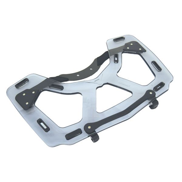 Portaequipajes para baúl BMW K 1600 GT /R 1250 RT /R 1200 RT, PMMA, humo claro