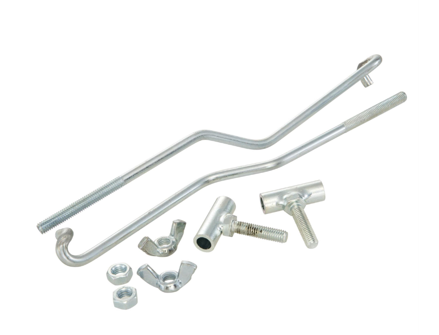 Portaequipajes delantero para Vespa PX 80-200cc, plegable, cromado