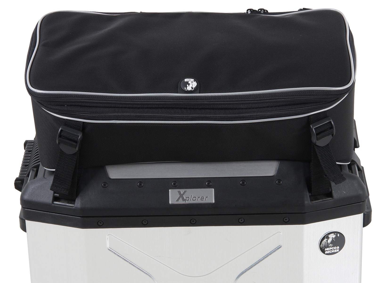 Bolsa superior para maleta lateral Xplorer 40 tapa (12-19L) Hepco & Becker